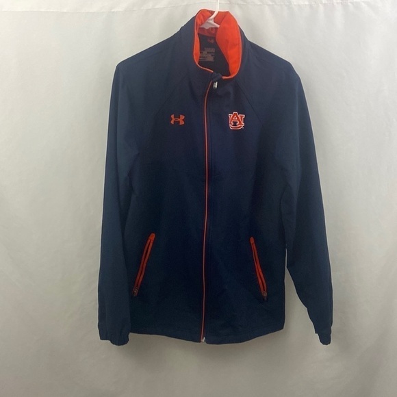 Auburn University Tigers Under Armour Size Medium Loose Full Zip Mens Jacket - Picture 1 of 8